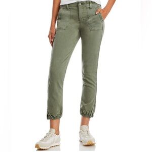 COPY - PAIGE Mayslie Jogger Pants Women's 26 Grosgrain Side Slash Pocket